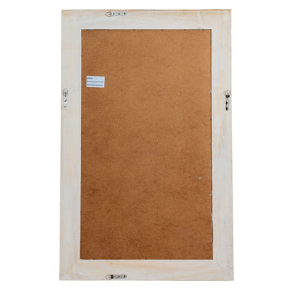 Washed Wood Medium Mirror - lifestyle