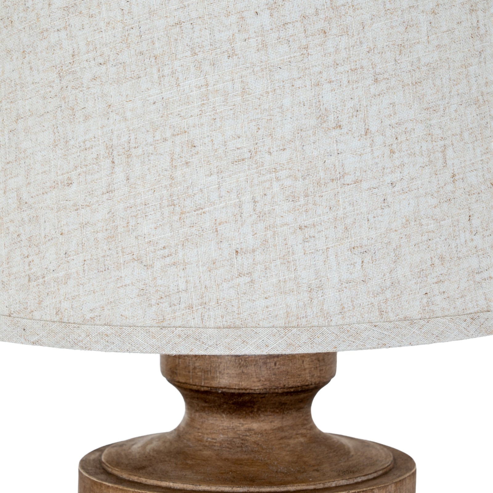 Tassora table lamp styled on a long sideboard