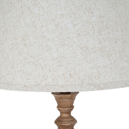 Solenne table lamp edged shade detail