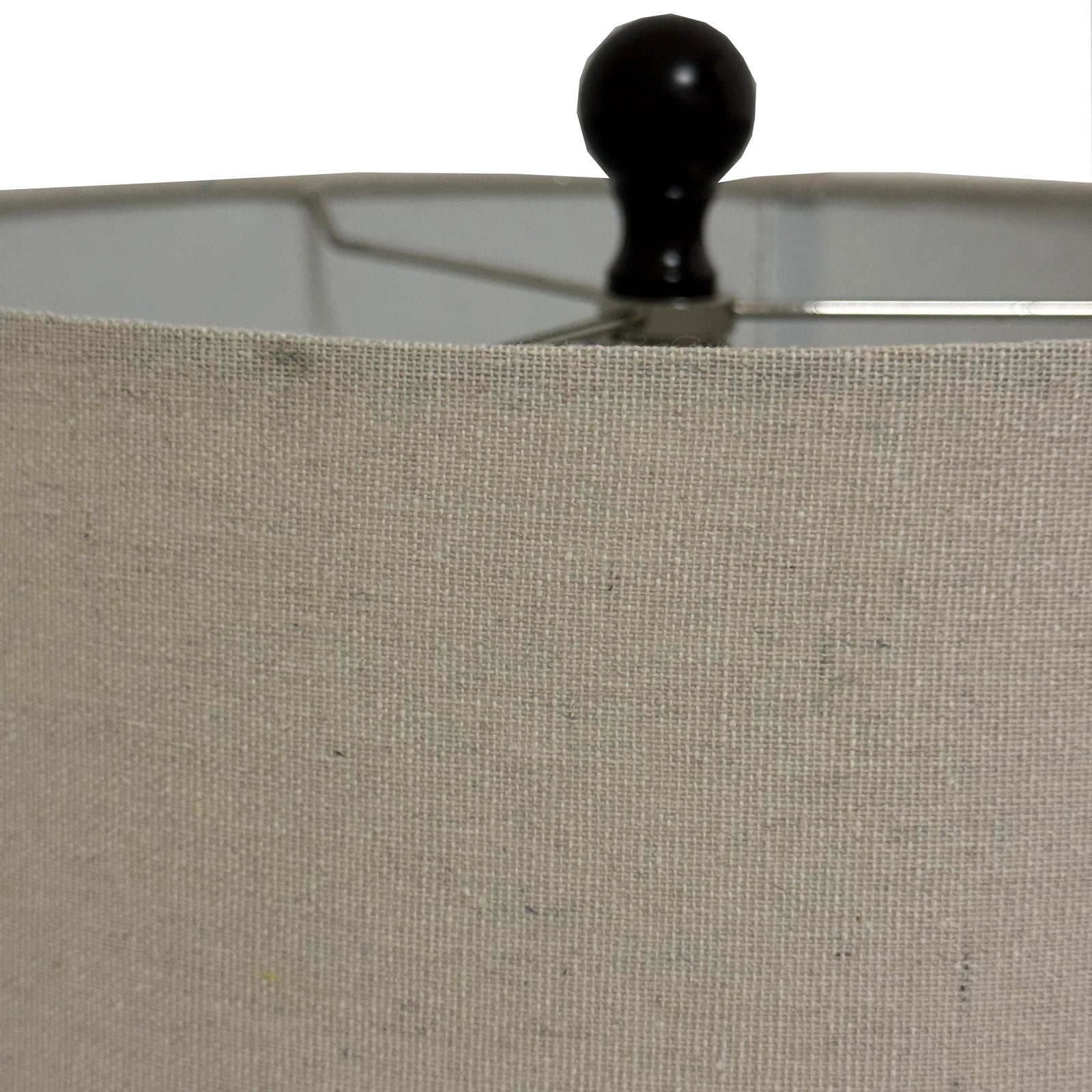 Sepia Shadows squat lamp styled on a low sideboard