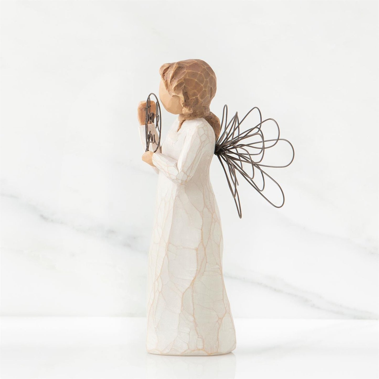 Willow Tree Just for You Figurine | Angel of Thanks | Hand-Painted Resin | 14cm | Enesco | New