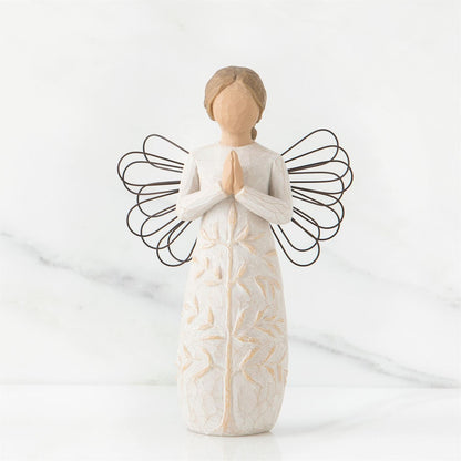 Willow Tree A Tree A Prayer Figurine | Angel of Prayer | Hand-Painted Resin | Enesco | New