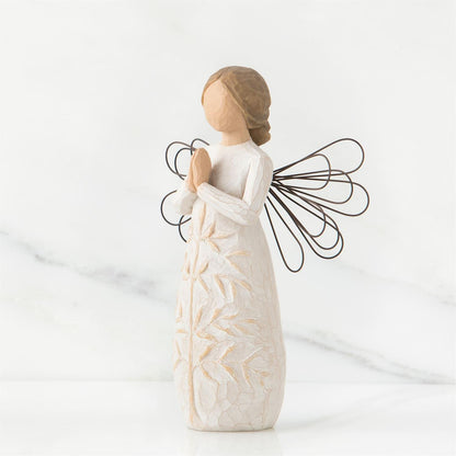 Willow Tree A Tree A Prayer Figurine | Angel of Prayer | Hand-Painted Resin | Enesco | New