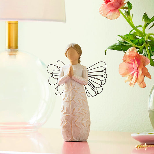 Willow Tree A Tree A Prayer Figurine | Angel of Prayer | Hand-Painted Resin | Enesco | New