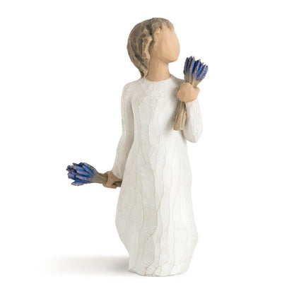 Willow Tree Lavender Grace Figurine | Healing and Strength | Hand-Painted Resin | 14cm | Enesco | New