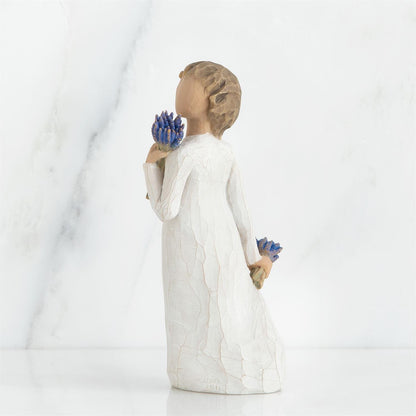 Willow Tree Lavender Grace Figurine | Healing and Strength | Hand-Painted Resin | 14cm | Enesco | New