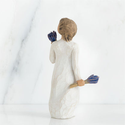 Willow Tree Lavender Grace Figurine | Healing and Strength | Hand-Painted Resin | 14cm | Enesco | New