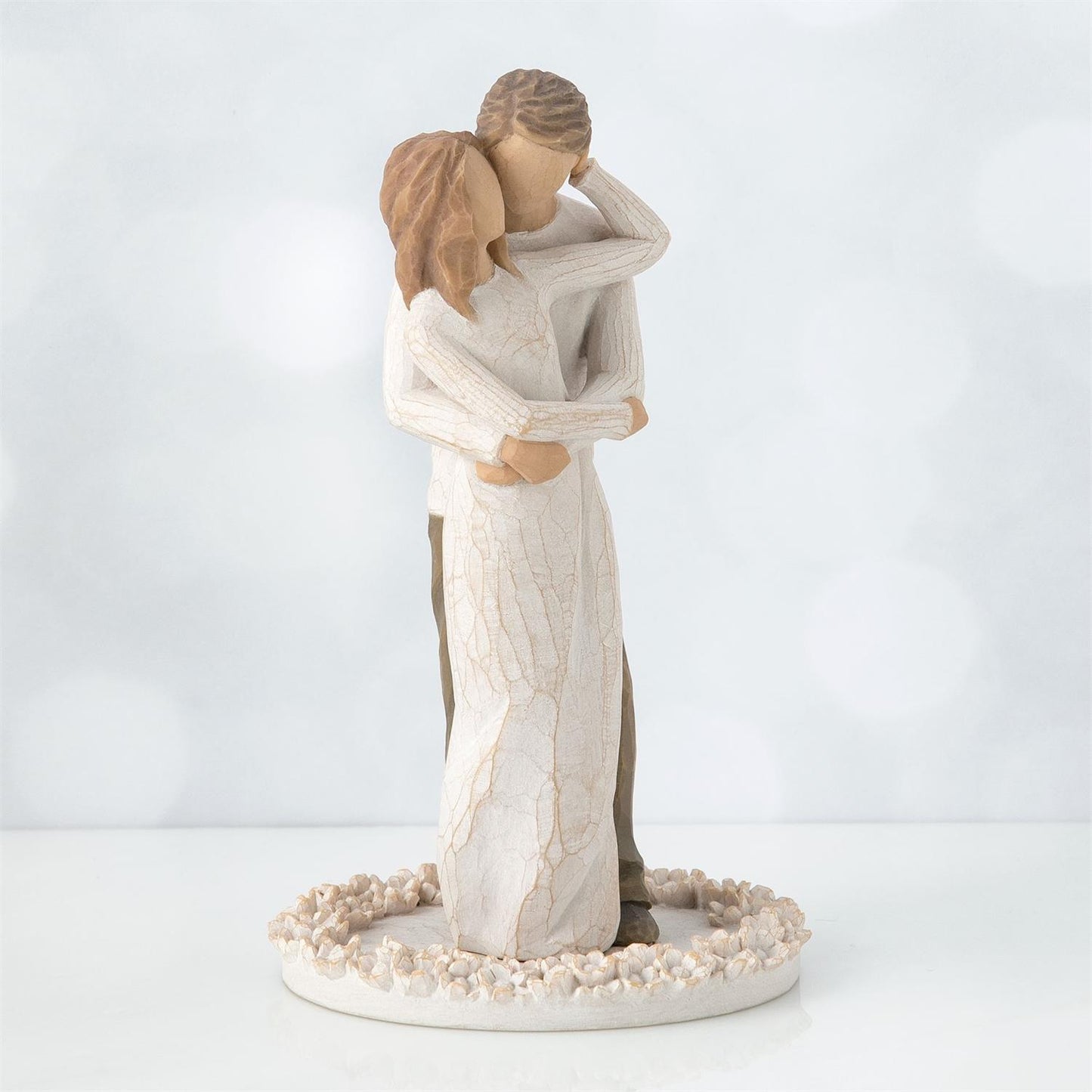 Willow Tree Together Figurine | Couple in Love Cake Topper | Hand-Painted Resin | 23cm | Enesco | New