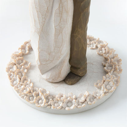 Willow Tree Together Figurine | Couple in Love Cake Topper | Hand-Painted Resin | 23cm | Enesco | New