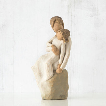 Willow Tree Mother Daughter Figurine | Embrace | Hand-Painted Resin | Enesco | New