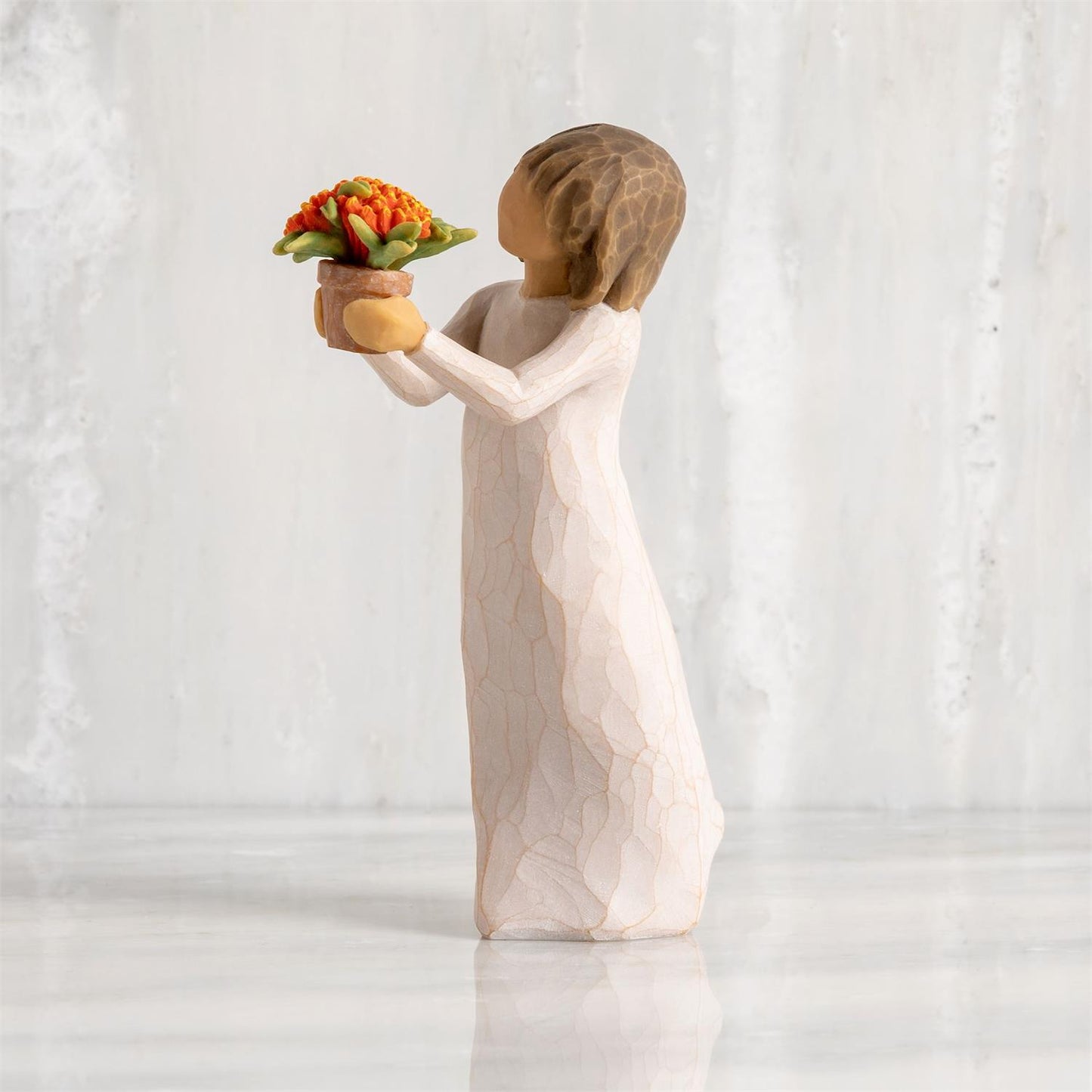 Willow Tree Little Things Figurine | Figure with Butterfly | Hand-Painted Resin | Enesco | New