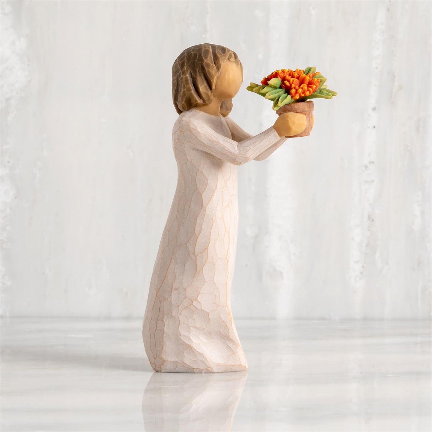 Willow Tree Little Things Figurine | Figure with Butterfly | Hand-Painted Resin | Enesco | New