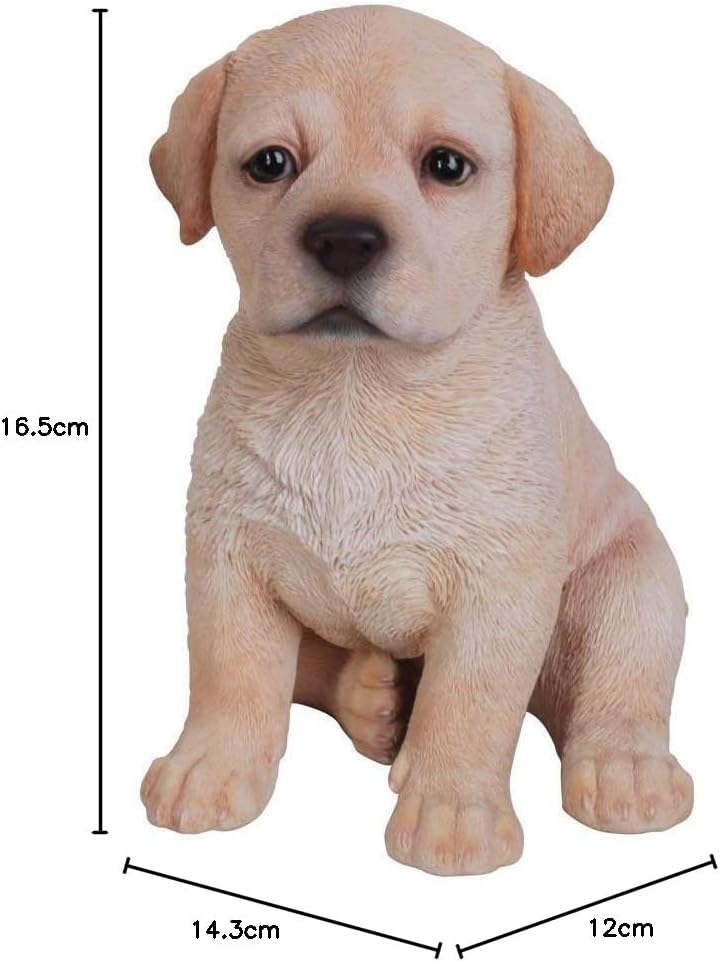 Vivid Arts Golden Labrador Puppy Pet Pal Resin Ornament | PP-LABR-F | 16.5cm | Hand Painted