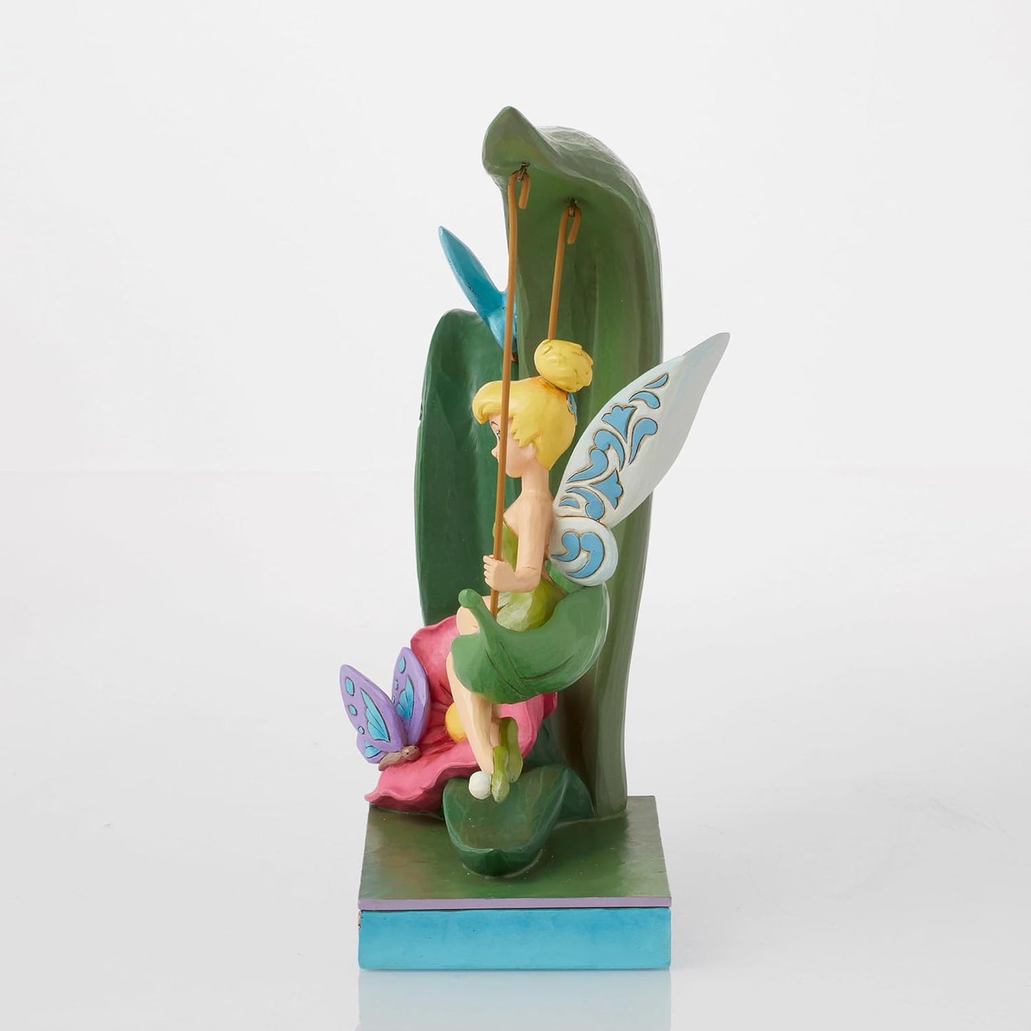 Disney Traditions Tinker Bell on Swing Suspended in Springtime Musical Figurine | Jim Shore | New