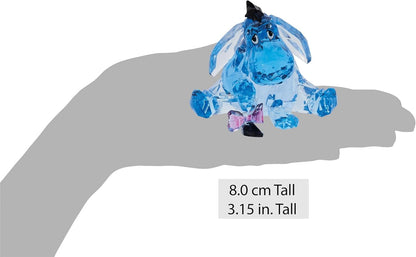 Enesco Disney Facets Eeyore Figurine | Cut Crystal Acrylic | 7.5cm | MPN 6009877 | New