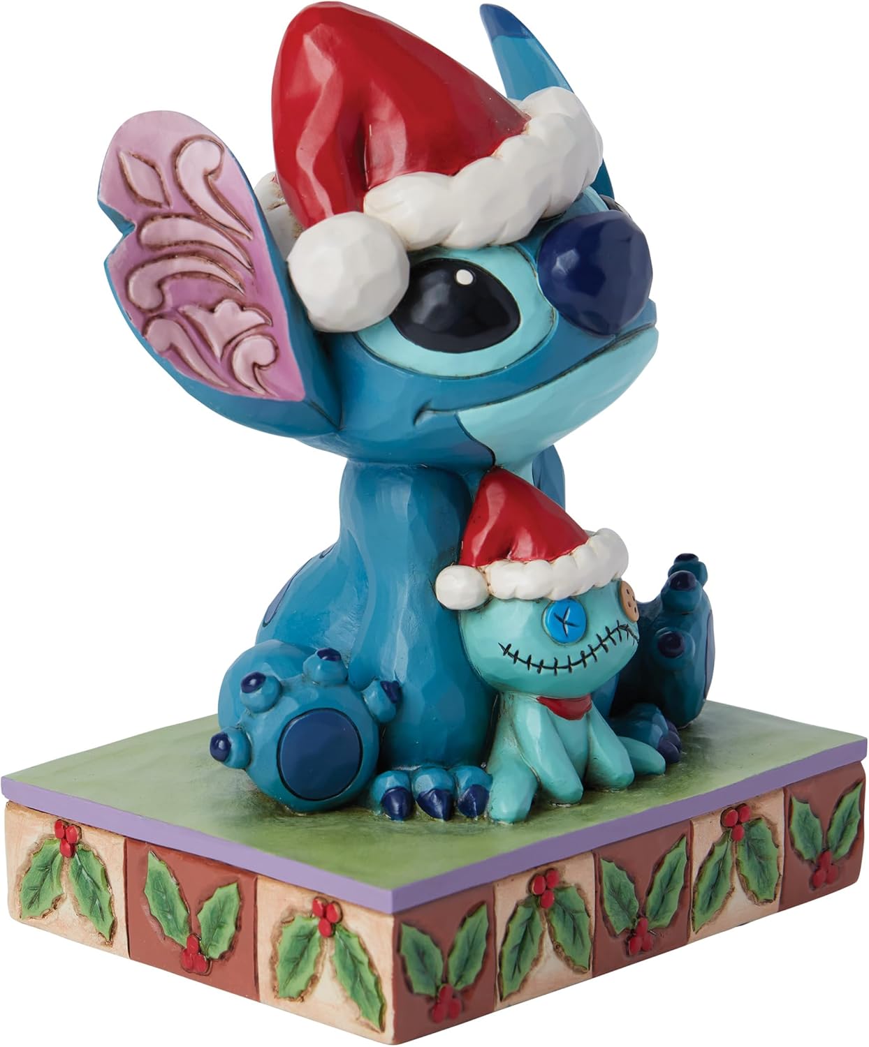 Disney Traditions Christmas Buddies Stitch & Scrump Figurine | Jim Shore | New