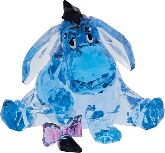 Enesco Disney Facets Eeyore Figurine | Cut Crystal Acrylic | 7.5cm | MPN 6009877 | New