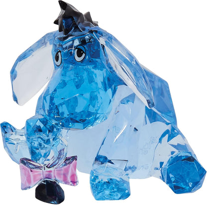 Enesco Disney Facets Eeyore Figurine | Cut Crystal Acrylic | 7.5cm | MPN 6009877 | New
