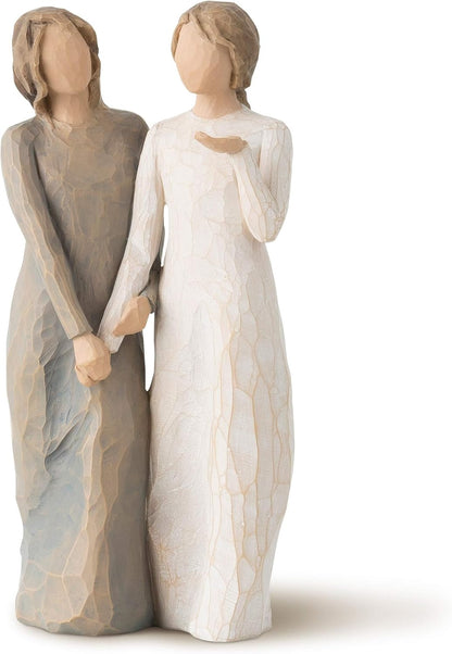 Willow Tree My Sister My Friend Figurine | Two Sisters | Hand-Painted Resin | 20cm | Enesco | New