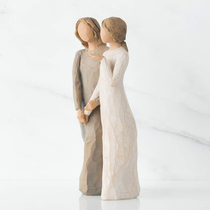 Willow Tree My Sister My Friend Figurine | Two Sisters | Hand-Painted Resin | 20cm | Enesco | New