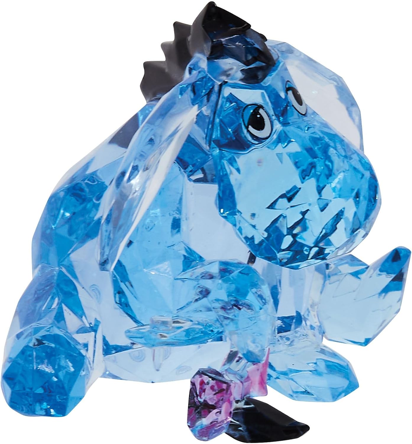 Enesco Disney Facets Eeyore Figurine | Cut Crystal Acrylic | 7.5cm | MPN 6009877 | New