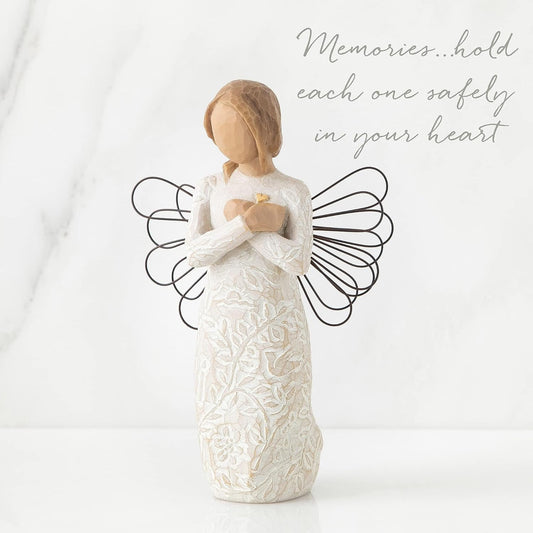 Willow Tree Remembrance Figurine | Figure of Sympathy and Memory | Hand-Painted Resin | 13.5cm | Enesco | New