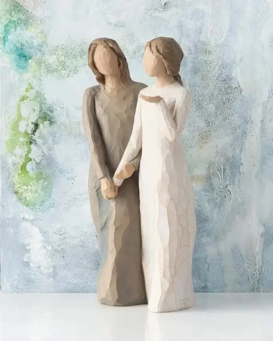 Willow Tree My Sister My Friend Figurine | Two Sisters | Hand-Painted Resin | 20cm | Enesco | New