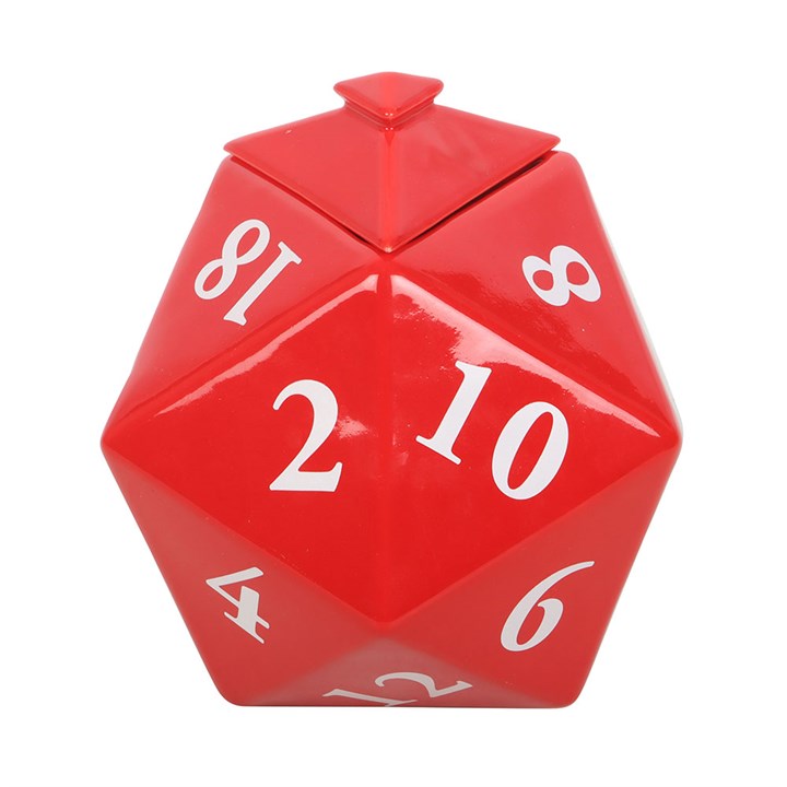 D20 Gaming Dice Shaped Oil Burner | Ceramic | Gamer Gift | Tealight | New