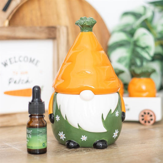 Carrot Patch Gonk Oil Burner | Ceramic | Easter Spring Decor | Tealight | New