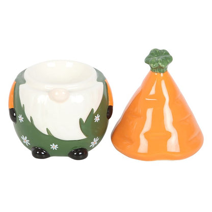 Carrot Patch Gonk Oil Burner | Ceramic | Easter Spring Decor | Tealight | New