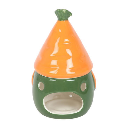 Carrot Patch Gonk Oil Burner | Ceramic | Easter Spring Decor | Tealight | New