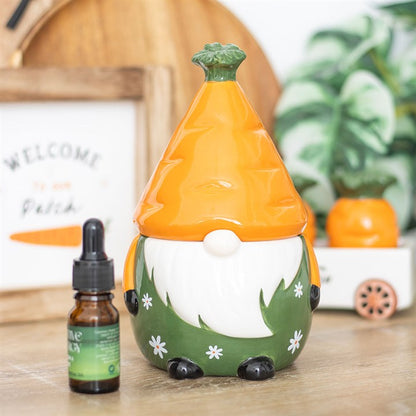 Carrot Patch Gonk Oil Burner | Ceramic | Easter Spring Decor | Tealight | New