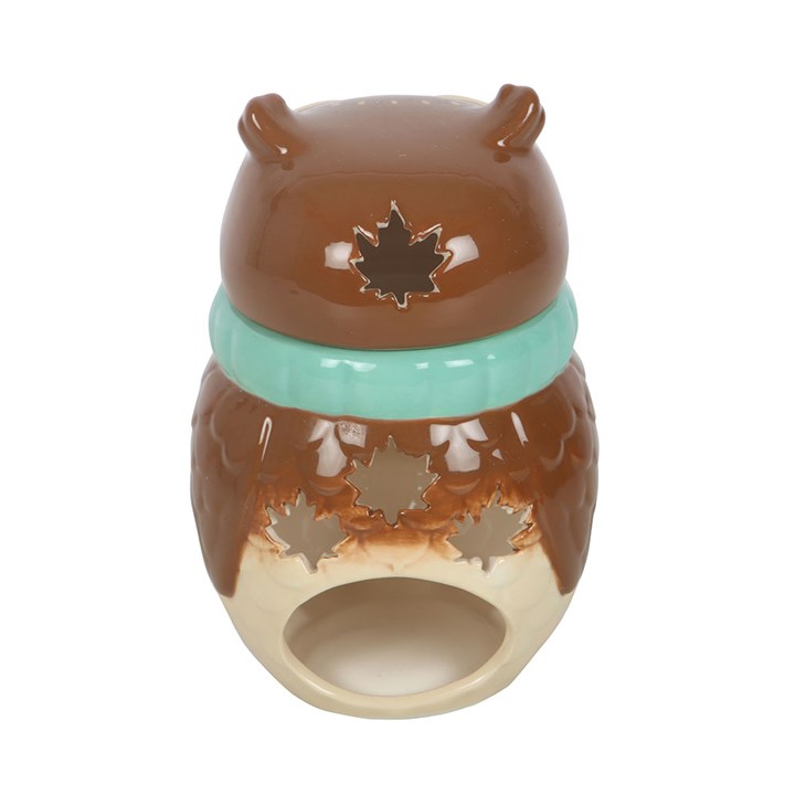 Oliver Owl Oil Burner | Ceramic | Woodland Decor | Tealight Holder | New