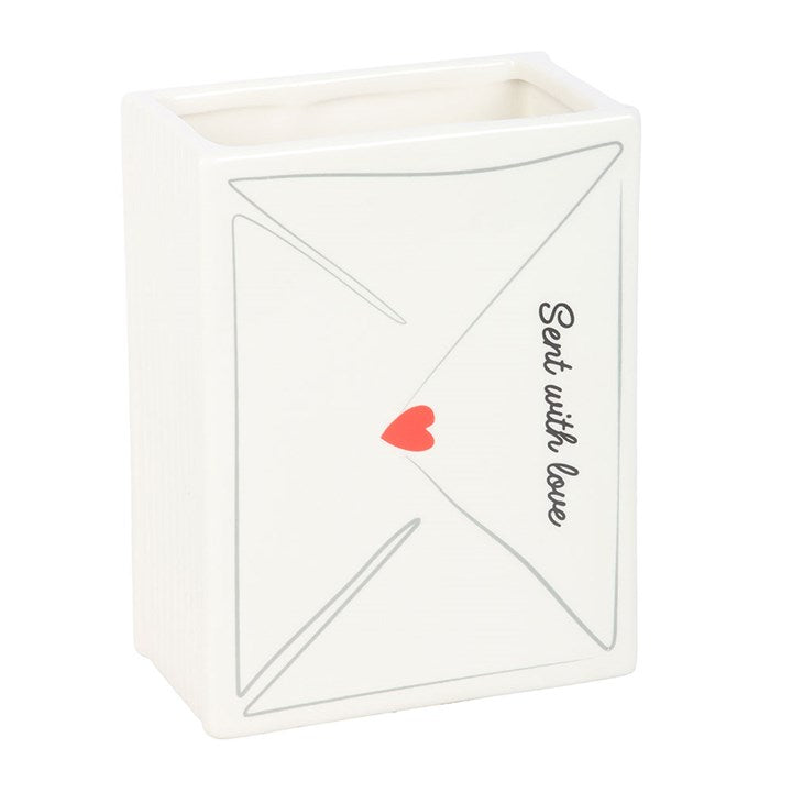 Love Letter Valentine's Day Flower Vase | Ceramic | Romantic Gift | New