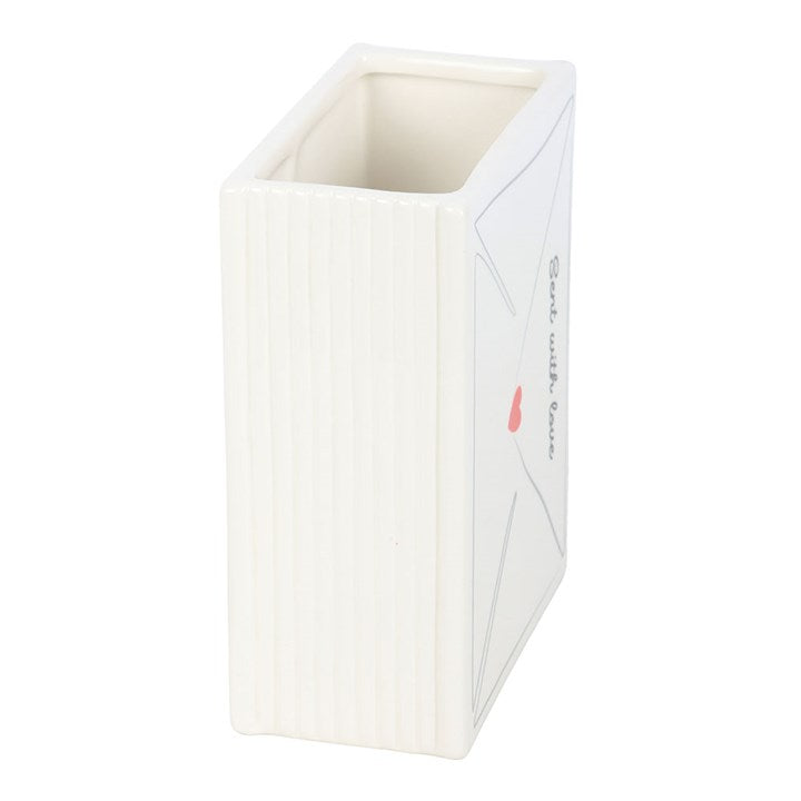 Love Letter Valentine's Day Flower Vase | Ceramic | Romantic Gift | New