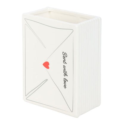 Love Letter Valentine's Day Flower Vase | Ceramic | Romantic Gift | New