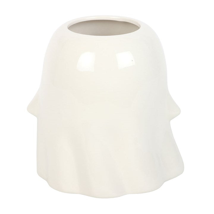 Groovy Ghost Flower Vase | Ceramic | Halloween Home Decor | New