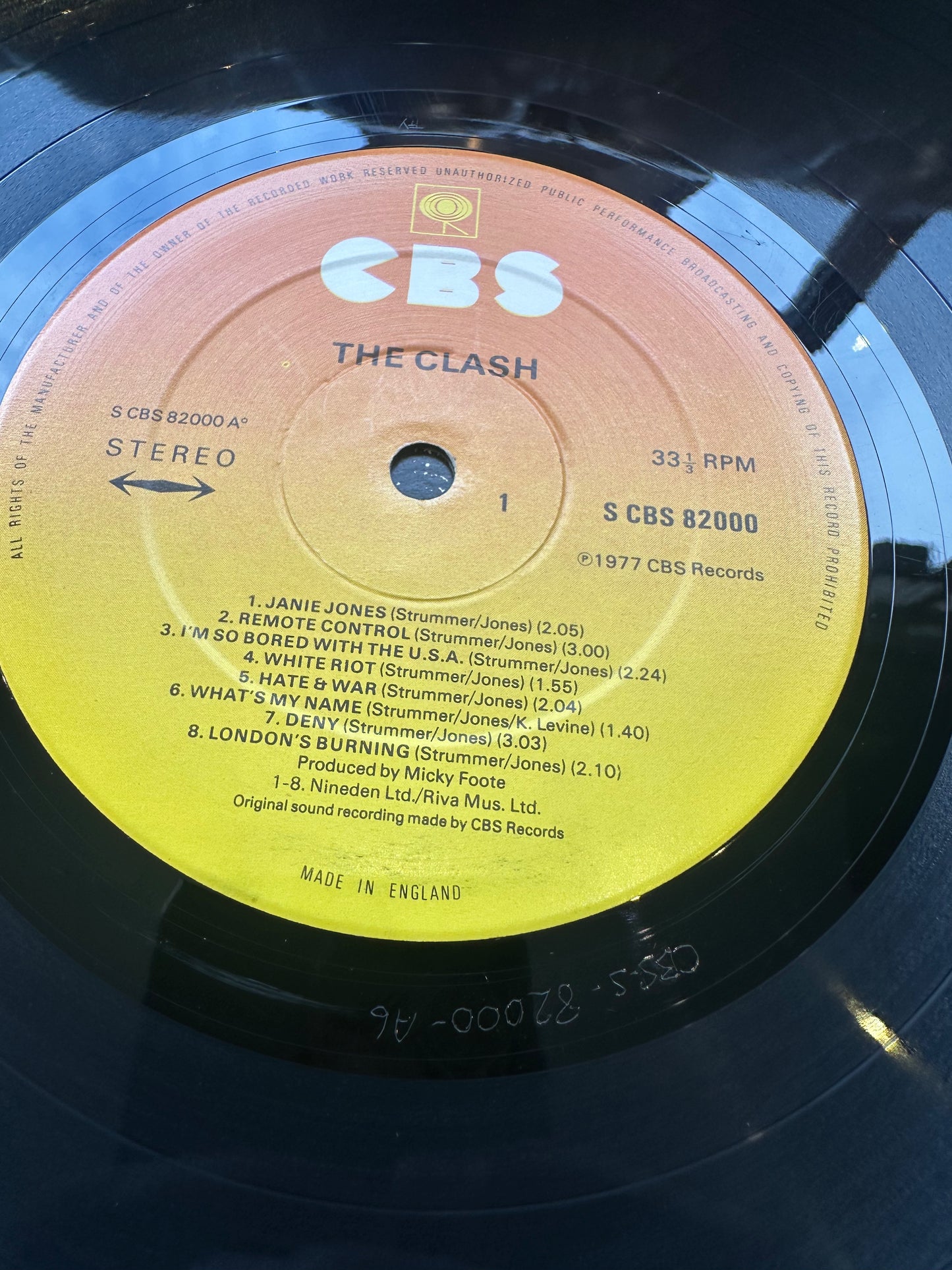 The Clash The Clash | Vinyl LP | CBS | Punk | Second Hand