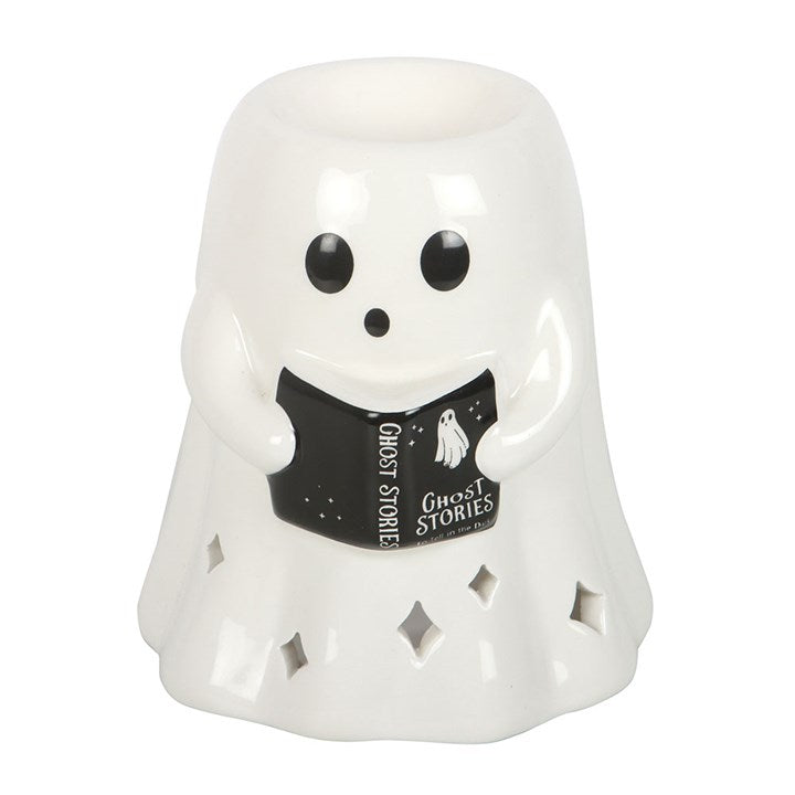 Ghost Stories Oil Burner | Ceramic | Halloween & Gothic Decor | Tealight | New