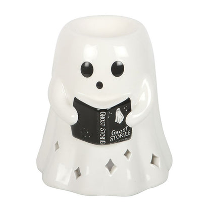 Ghost Stories Oil Burner | Ceramic | Halloween & Gothic Decor | Tealight | New