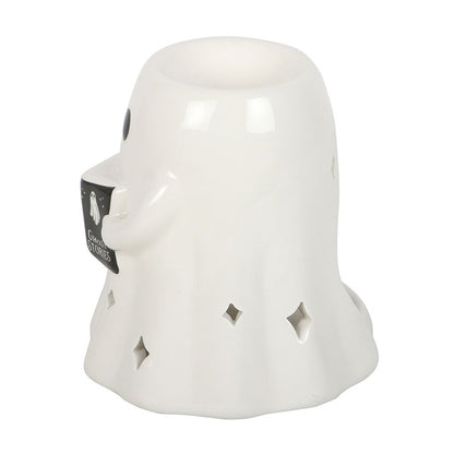 Ghost Stories Oil Burner | Ceramic | Halloween & Gothic Decor | Tealight | New
