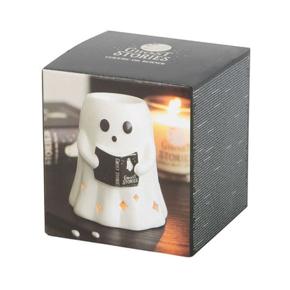 Ghost Stories Oil Burner | Ceramic | Halloween & Gothic Decor | Tealight | New