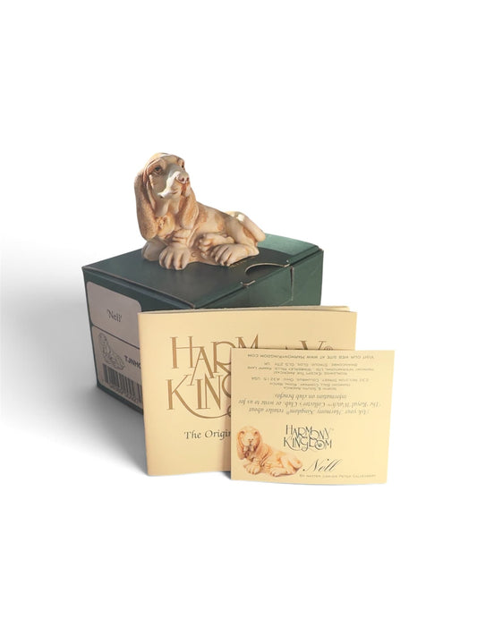 Harmony Kingdom Nell Basset Hound Figurine
