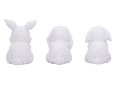 Nemesis Now Three Wise Bunnies Figurine Set 9cm Gift Decor Easter