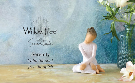 Willow Tree Serenity Figurine | Calm Reflection | Hand-Painted Resin | Enesco | New