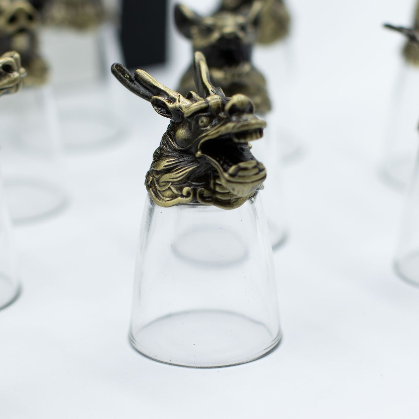 Forest & Mystical Creatures Glass Gift Set of 12 | 25ml | Novelty Barware | New