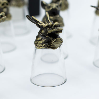 Forest & Mystical Creatures Glass Gift Set of 12 | 25ml | Novelty Barware | New