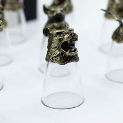 Forest & Mystical Creatures Glass Gift Set of 12 | 25ml | Novelty Barware | New