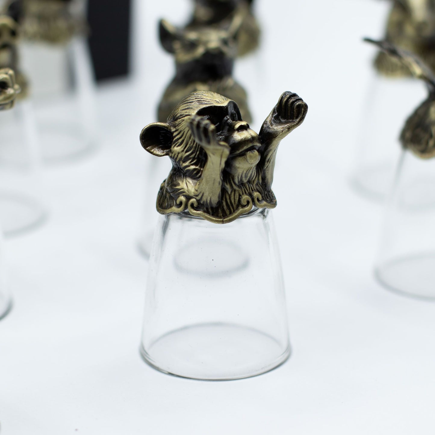 Forest & Mystical Creatures Glass Gift Set of 12 | 25ml | Novelty Barware | New