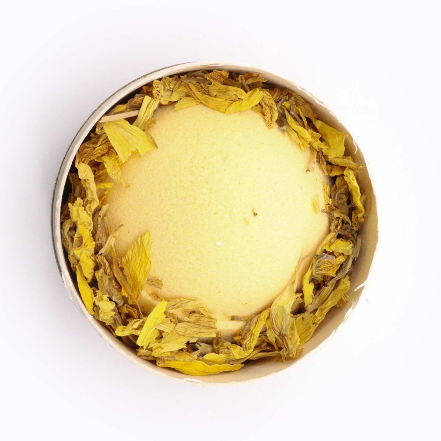 Sunflower Serenity Aromatherapy Bath Bomb Set | Chamomile and Grapefruit | Eco Tube | Handmade UK | New